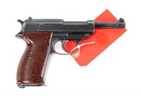 Walther P.38 "Cyq" 9mm semi-auto, 5" barrel,