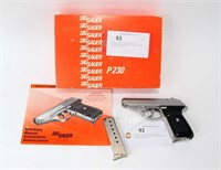 Sig Sauer P230 SL stainless, 9mm Kurz,