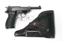 Manurhin (Walther) P1 - 9mm, 5" barrel,