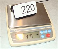AnD Legal for Trade Metal Gold Scale