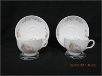 2 Royal Albert Beatrix Potter cups and saucers