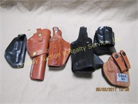 6 Leather Holsters: In & Out Pants, Galco,