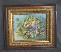 Antique c.1900's Henry Le Roy Print and Frame