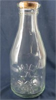 LARGE 2 Gallon Libbey Glass 1890 Decor Milk Bottle