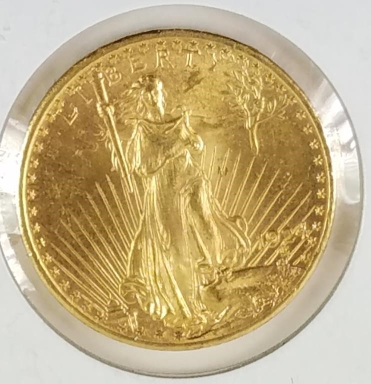 High End Coin, Art, and Jewelry Auction JOY BEELER, GOLD