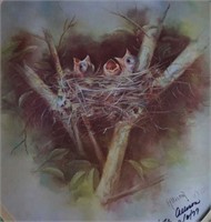 Betty Allison Signed dated Print: In The Beginning