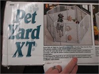 "pet yard xt" (6 sided pet containment)