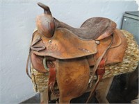 HEREFORD BRAND Tex Tan Yoakum 15" Saddle