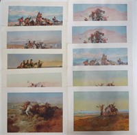 (10) CHARLES RUSSELL Prints- Ready to Frame