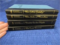4 books (gatsby-tycoon-paradise-etc)