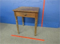 1800's primitive 1-drawer stand
