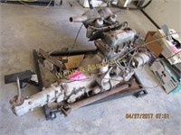 MG 4 cylinder engine and manual transmission
