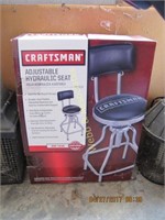 Craftsman adjustable hydraulic seat new in box