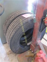 2 Firestone 245-17-16 tires