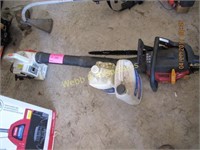 Stihl VG75 leaf blower and Homelite chainsaw