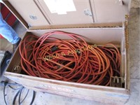 KNAACK job box full of electrical cords
