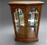 MIRRORED LIGHT UP DISPLAY CABINET