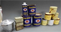LOT OF TOBACCO & CORN SYRUP TINS