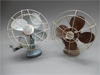 LOT OF 2 DESK TOP ELECTRICAL FANS