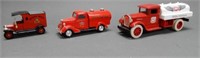 LOT OF 3 MODEL DELIVERY TRUCK