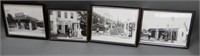 LOT OF 4 TEXACO FILLING STATION FRAMED PHOTOGRAPHS