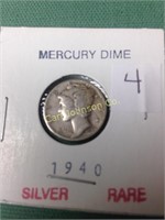 1 OLD MERCURY DIME (SILVER)