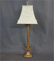 Modern 30" Candlestick Decorator Table Lamp