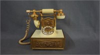 1970's French Victorian Rotary Dial Telephone