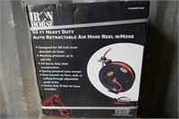 NEW IRON HORSE RETRACTABLE REEL W/ AIR HOSE