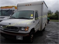 2003 FORD E-350 CUT-A-WAY UTILITY BOX BED