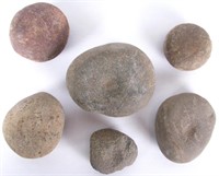 Group of Indiana Native American Stone Tools
