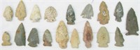 Collection of Indiana Arrowheads