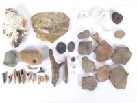 Group of Indiana Native American Artifacts