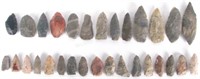 Collection of Indiana Native American Points