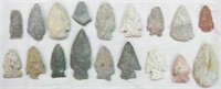 Collection of Indiana Arrowheads