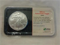 2003 Silver American Eagle Dollar