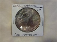 2003 US Silver Eagle Dollar