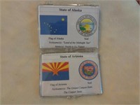 2 Silver State Coins Alaska & Arizona