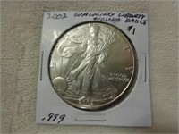 2002 US Silver Eagle Dollar