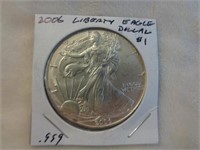2006 US SIlver Eagle Dollar