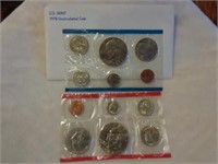 1978 P & D US Mint Sets