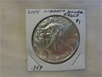2014 Silver Amercian Eagle Dollar