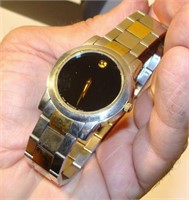 MOVADO TWO TONE LADIES MUSEUM WATCH