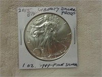 2015 US Silver Eagle Dollar