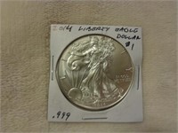 2014 US Silver Eagle Dollar