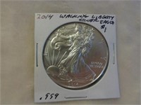 2014 US Silver Eagle Dollar