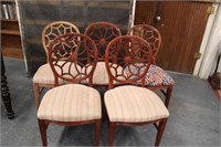 5pc Spider Back Chairs