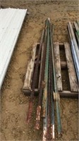 Steel T posts