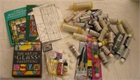 Glass Painting Lot