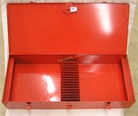 Red Metal Tool Box